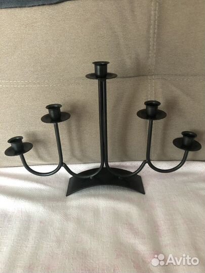 Подсвечник металлический