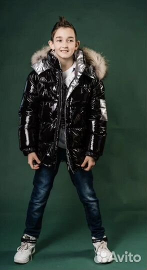 Пуховик для мальчика GnK Гулливер