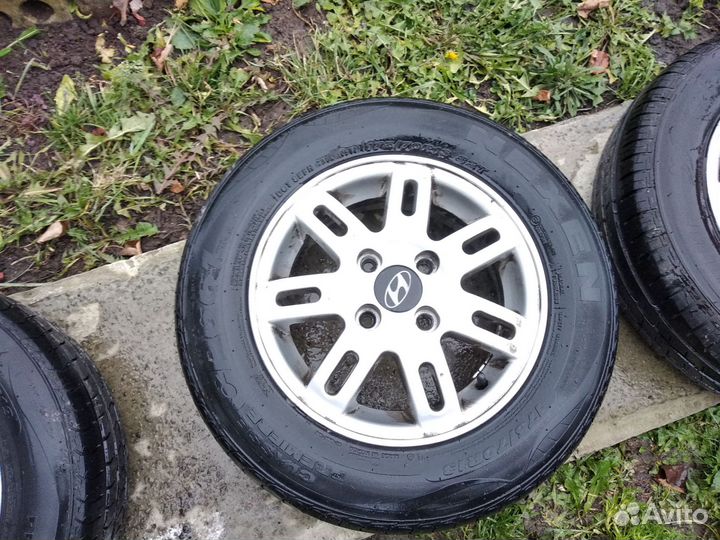 Летние колеса r13 4x100 на литых дисках