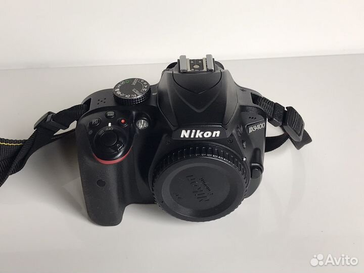 Nikon d3400 body, 24мп, wi-fi