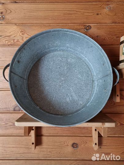 Тазик для бани. СССР