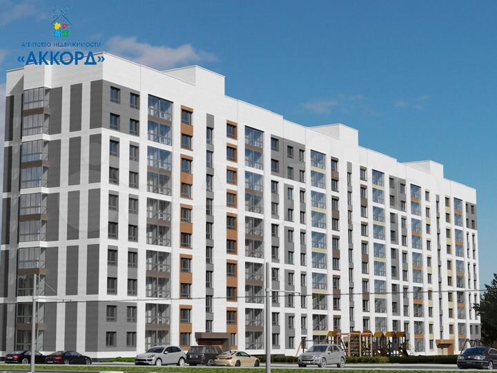 2-к. квартира, 35,4 м², 9/10 эт.