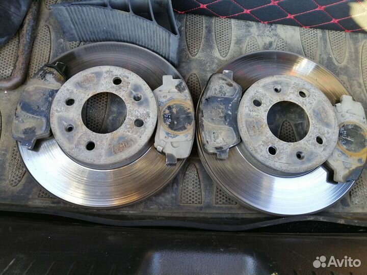 Тормозные диски бу на kia rio 3