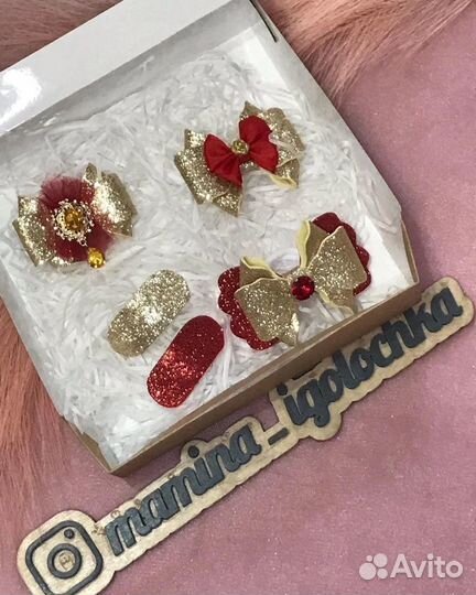 Набор резинок и заколок