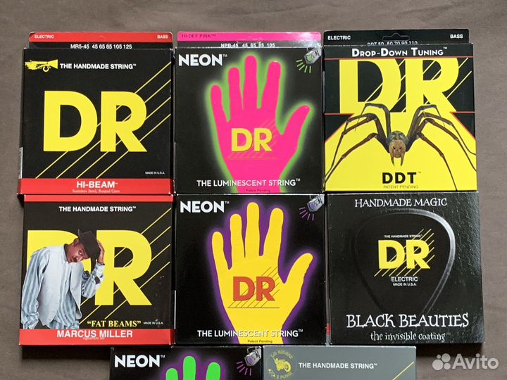 Струны DR для бас-гитары оригинал