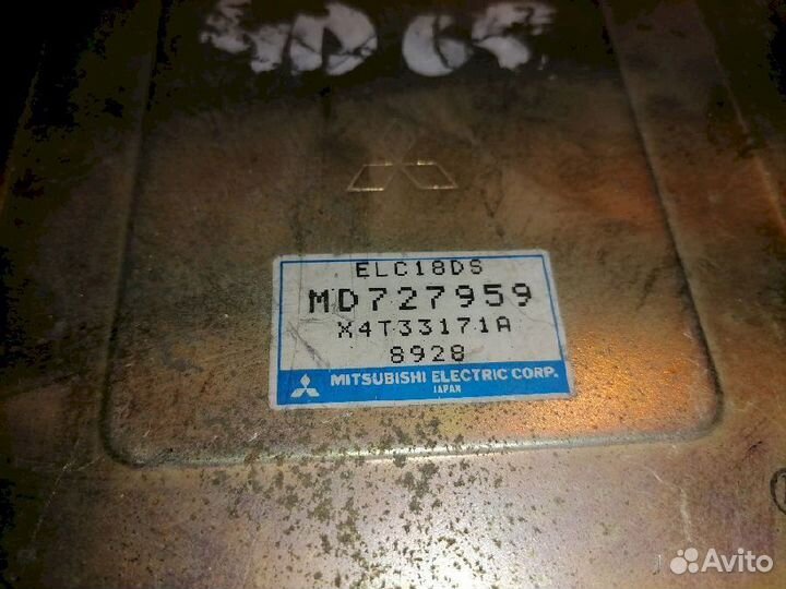 Блок управления двигателем MD727959 Mitsubishi Gal