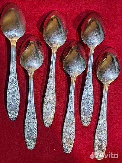 Мельхиоровые чайные ложки