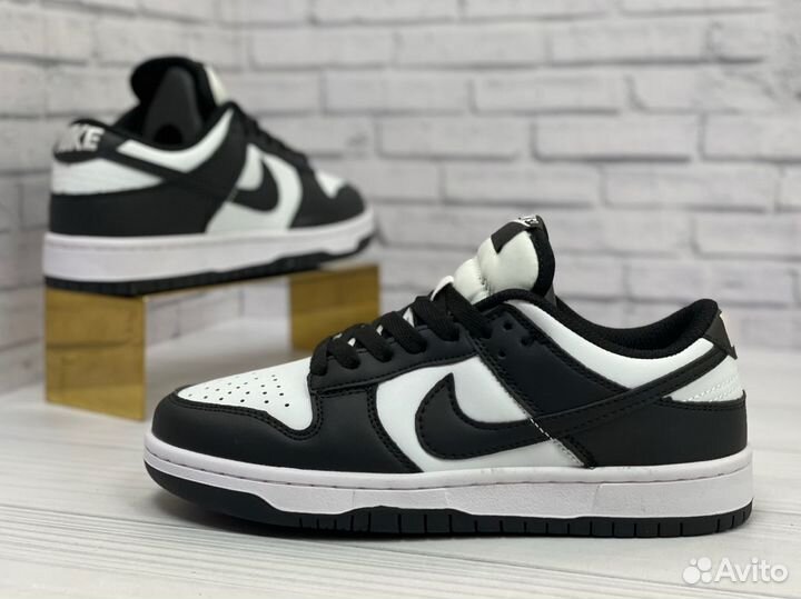 Кроссовки Nike dunk low white black