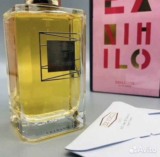 Explicite Ex Nihilo Туалетная вода Духи парфюмерия