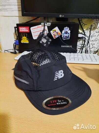 Новая кепка New Balance чёрная