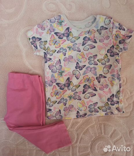 Летняя одежда для девочки 92