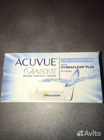 Линзы контактные acuvue oasys двухнедельные