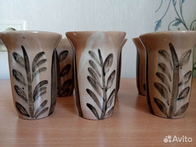 Стаканчики глиняные СССР