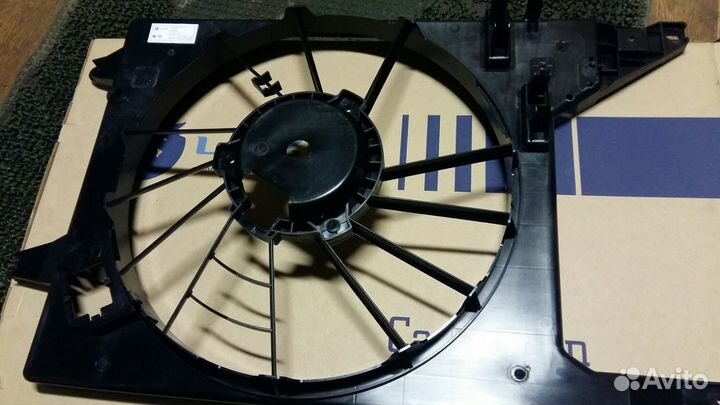 Рено логан / сандеро диффузор вентилятора рамка