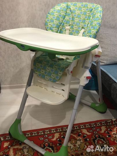 Детский стульчик chicco polly