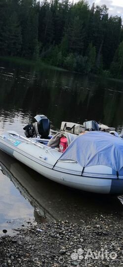 Лодка gladiator 380+mercury 20 EFI