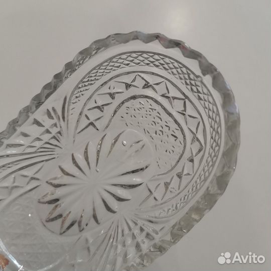 Хрустальная ваза советская