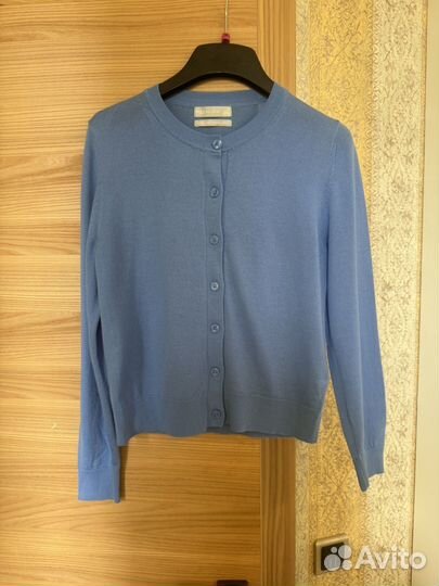 Кардиган marks spencer шерсть 14uk на 46