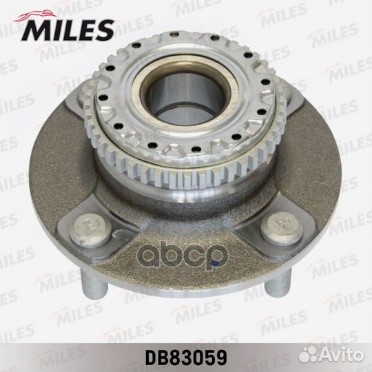 Ступица колеса задняя с подшипником hyundai