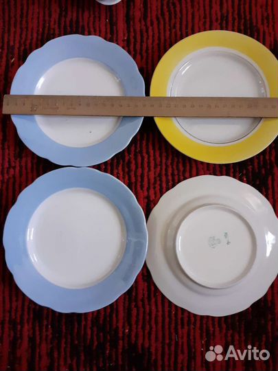 Тарелки разные