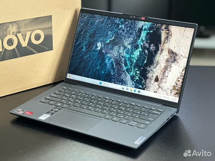 Lenovo новый на Ryzen 5/ozy 16/ssd 512/IPS