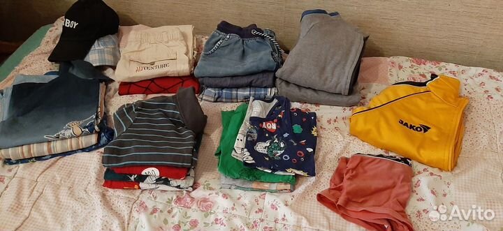 Пакет вещей для мальчика 116 122