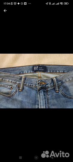 Мужские джинсы gap
