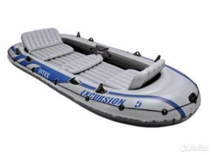 Надувная лодка Intex excursion 5
