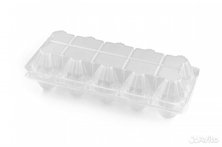 Контейнер для куриных яиц, 10 ячеек, новые