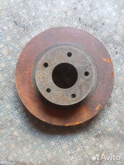 Диск тормозной nissan