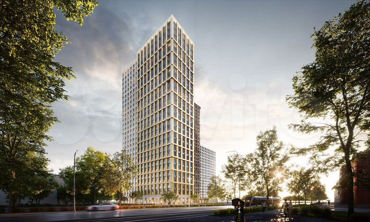 2-к. квартира, 69,2 м², 20/28 эт.