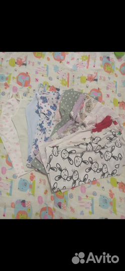 Футболки пакетом на девочку 83-86