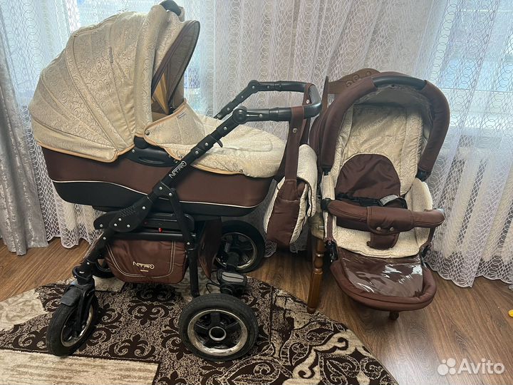 Коляска 2 в 1 adamex nitro