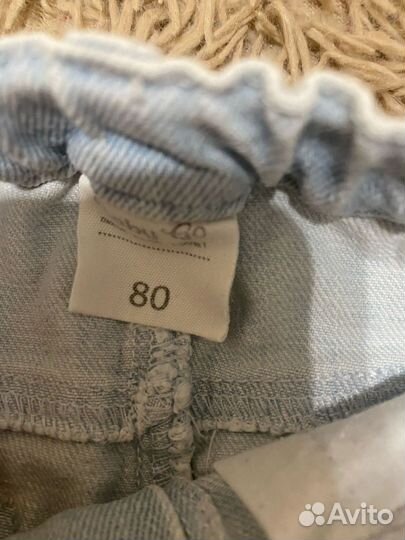 Джинсы для девочки 80