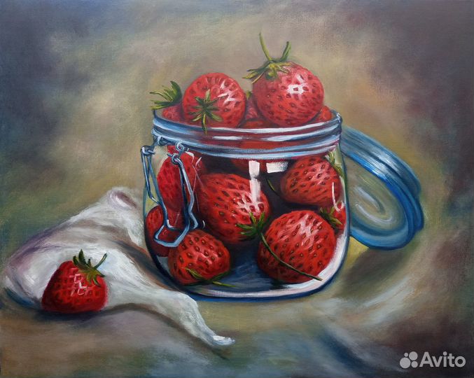 Картина маслом, авторская работа