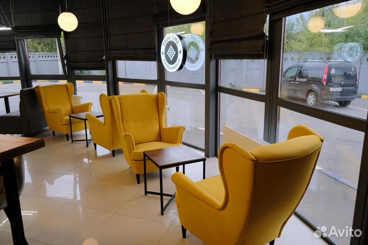 Кофейня 80м2 по франшизе. Доход до 500 000 р./мес