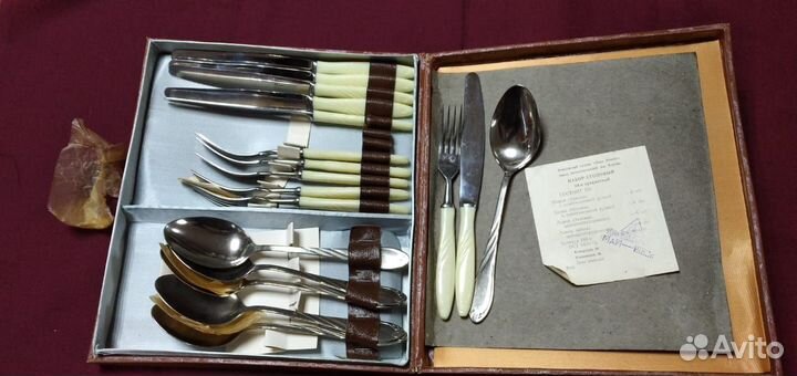 Новый столов.набор-ложки вилки ножи.оригинал СССР