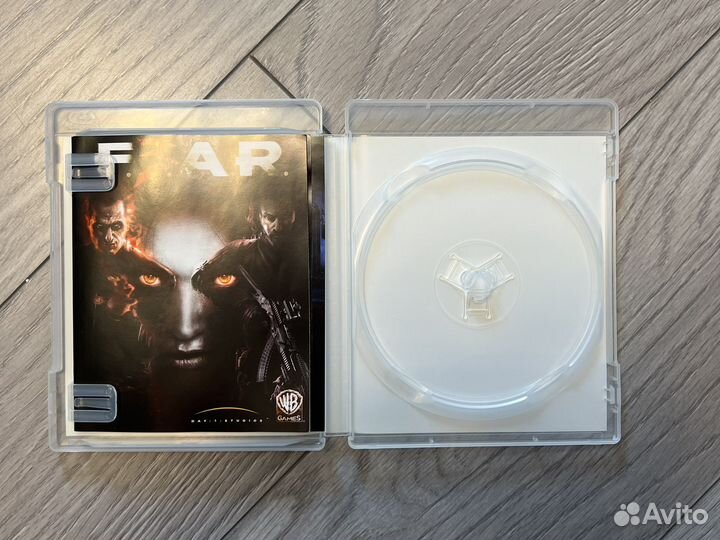 Коробка fear 3 без диска с паспортом