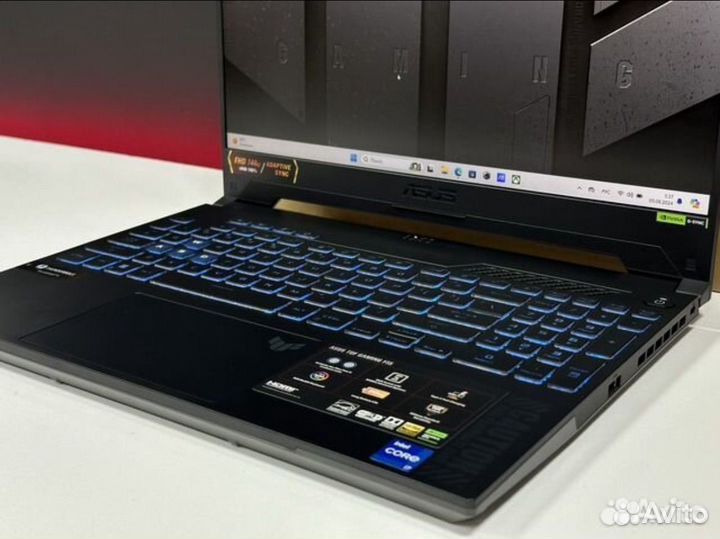 Asus TUF 144Гц RTX4070 140W Core i7 13620H DDR5