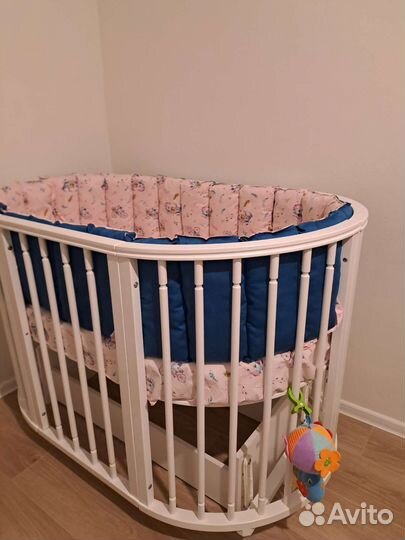 Бортики в детскую кроватку новые