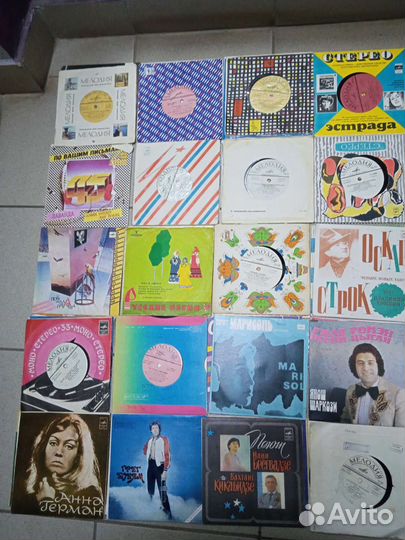 Виниловые пластинки миньоны СССР