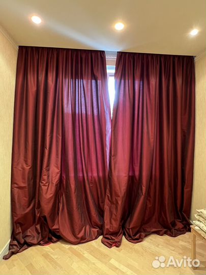 Шторы классические на подкладке