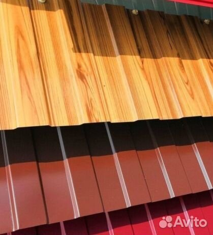 Профнастил С8 окрашеный, м2