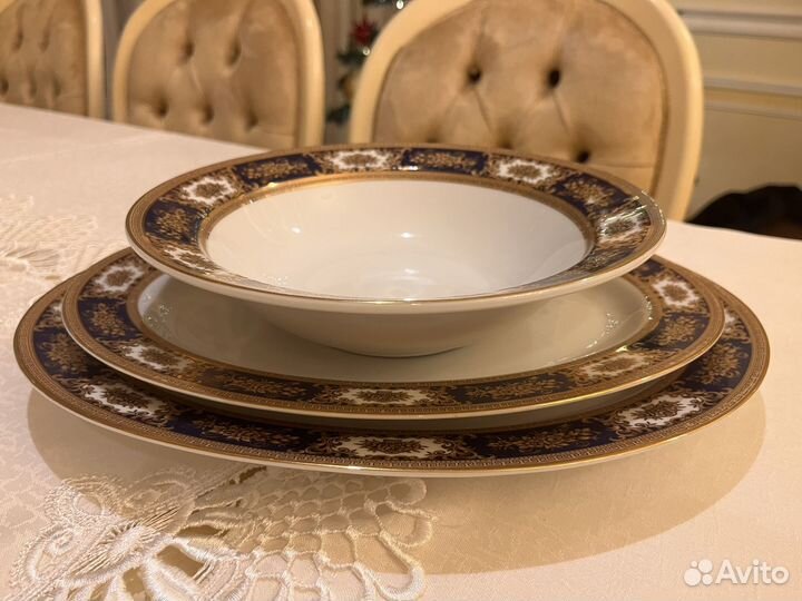 Блюдо тарелка фарфор Версаче