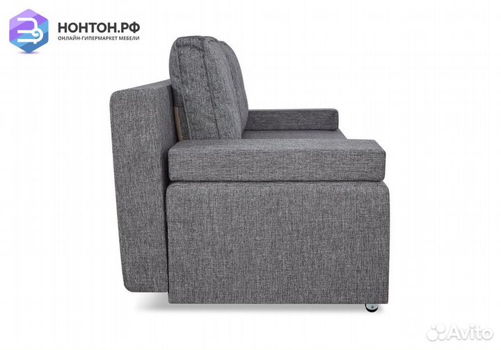 Диван еврокнижка Лиссабон темно-серый