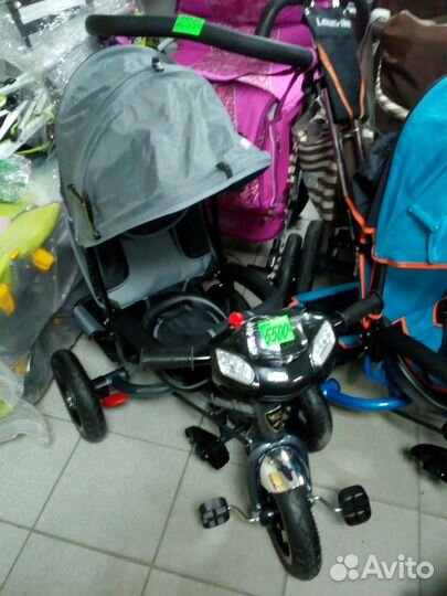 Лексус Трайк на больших колесах, с фарой (музык.)