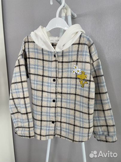 Рубашка зара. Новая. Детская