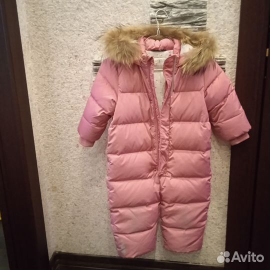 Комбинезон пуховик детский
