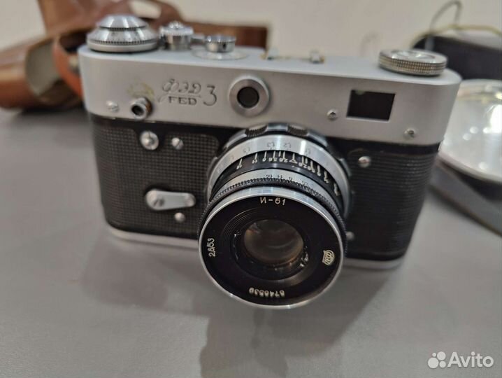 Плёночный фотоаппарат Fed 3