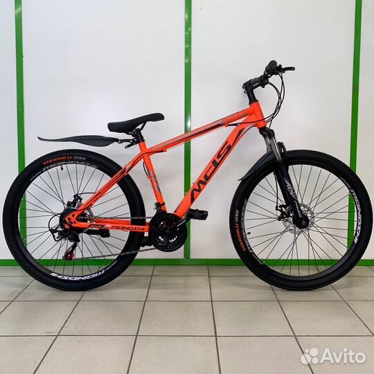 Скоростной велосипед Оранжевый-черный новый